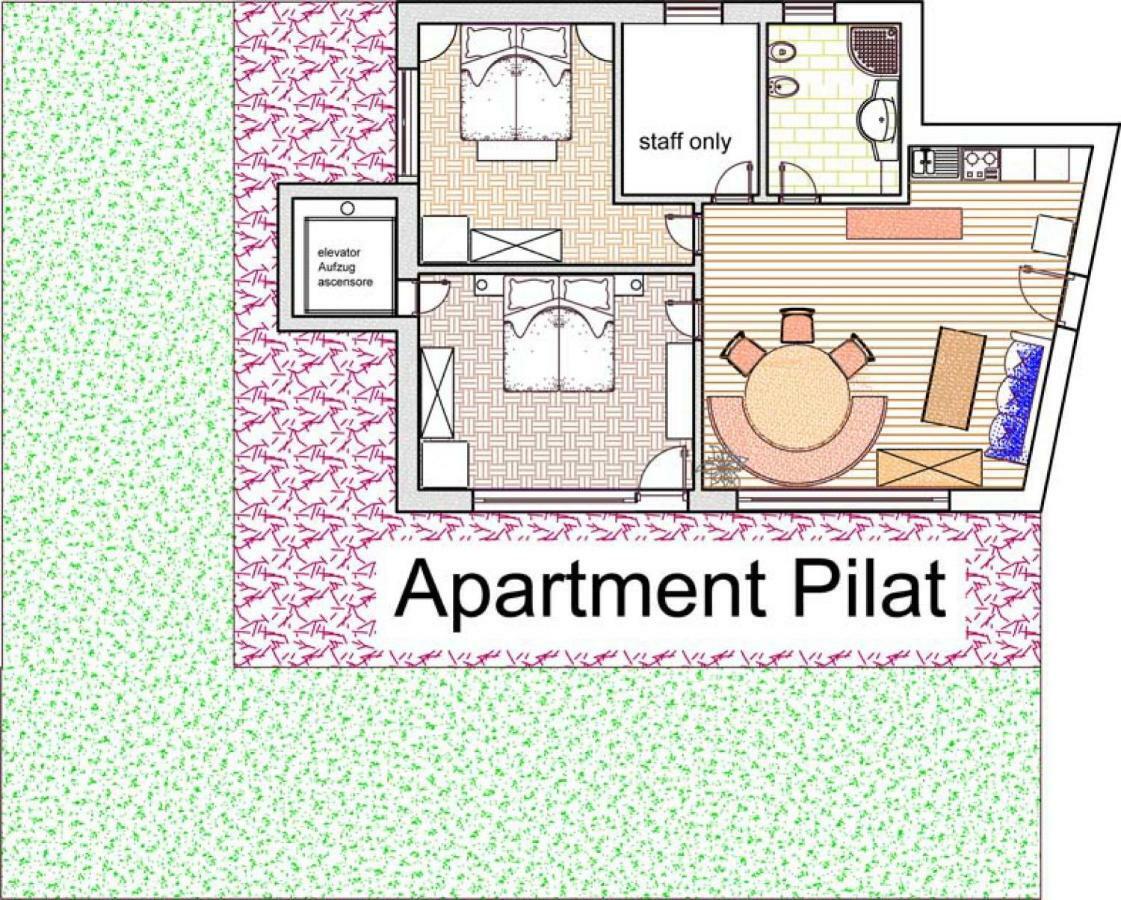 אורטיסיי Holiday Apartments Costanzi מראה חיצוני תמונה